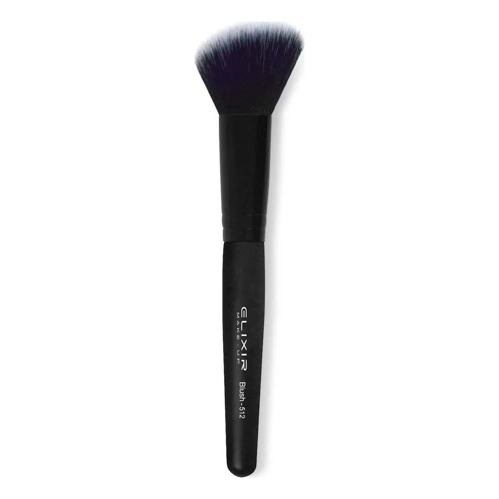 Elixir Make-Up Blush Brush Πινέλο για Ρουζ & Bronzer 512, 1τμχ