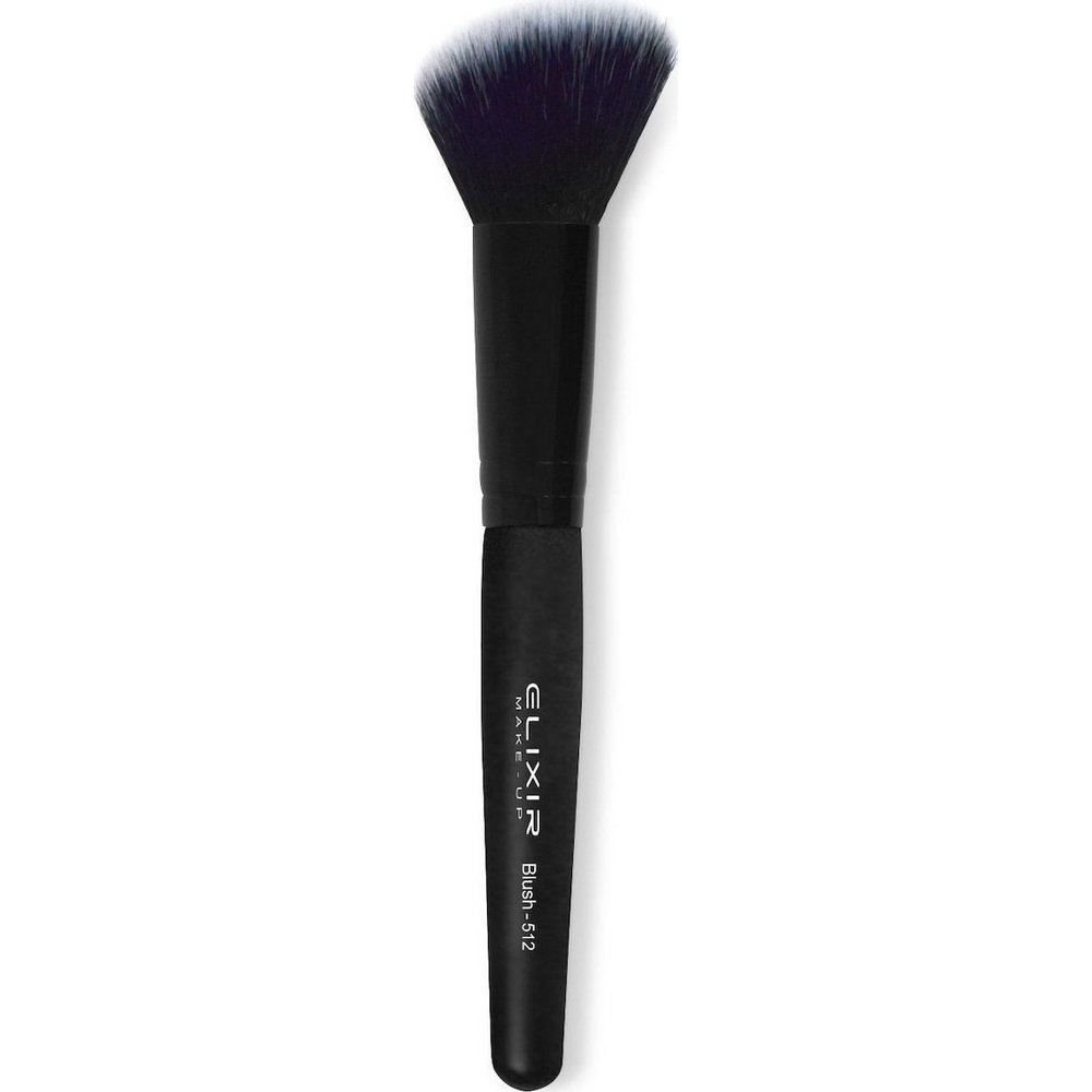 Elixir Make-Up Blush Brush Πινέλο για Ρουζ & Bronzer 512, 1τμχ