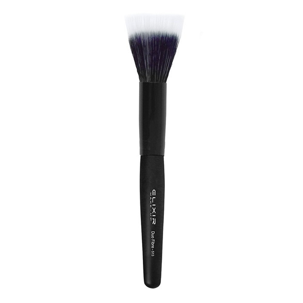 Elixir Make-Up Duo Fibre Brush Πινέλο 513, 1τμχ
