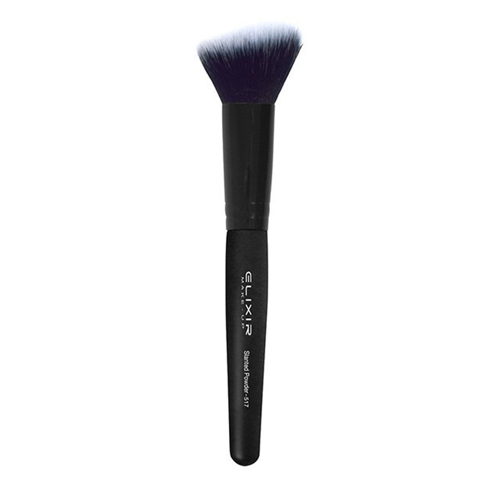 Elixir Make-up Slanted Powder Brush 517 Πινέλο Πούδρας, 1τμχ