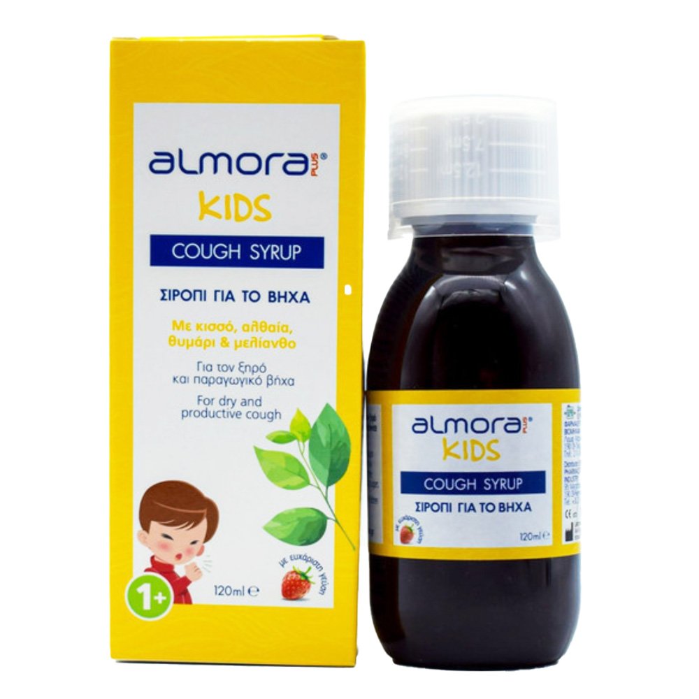 Elpen Almora Plus Kids Cough Syrup Παιδικό Σιρόπι για τον Βήχα, 120ml