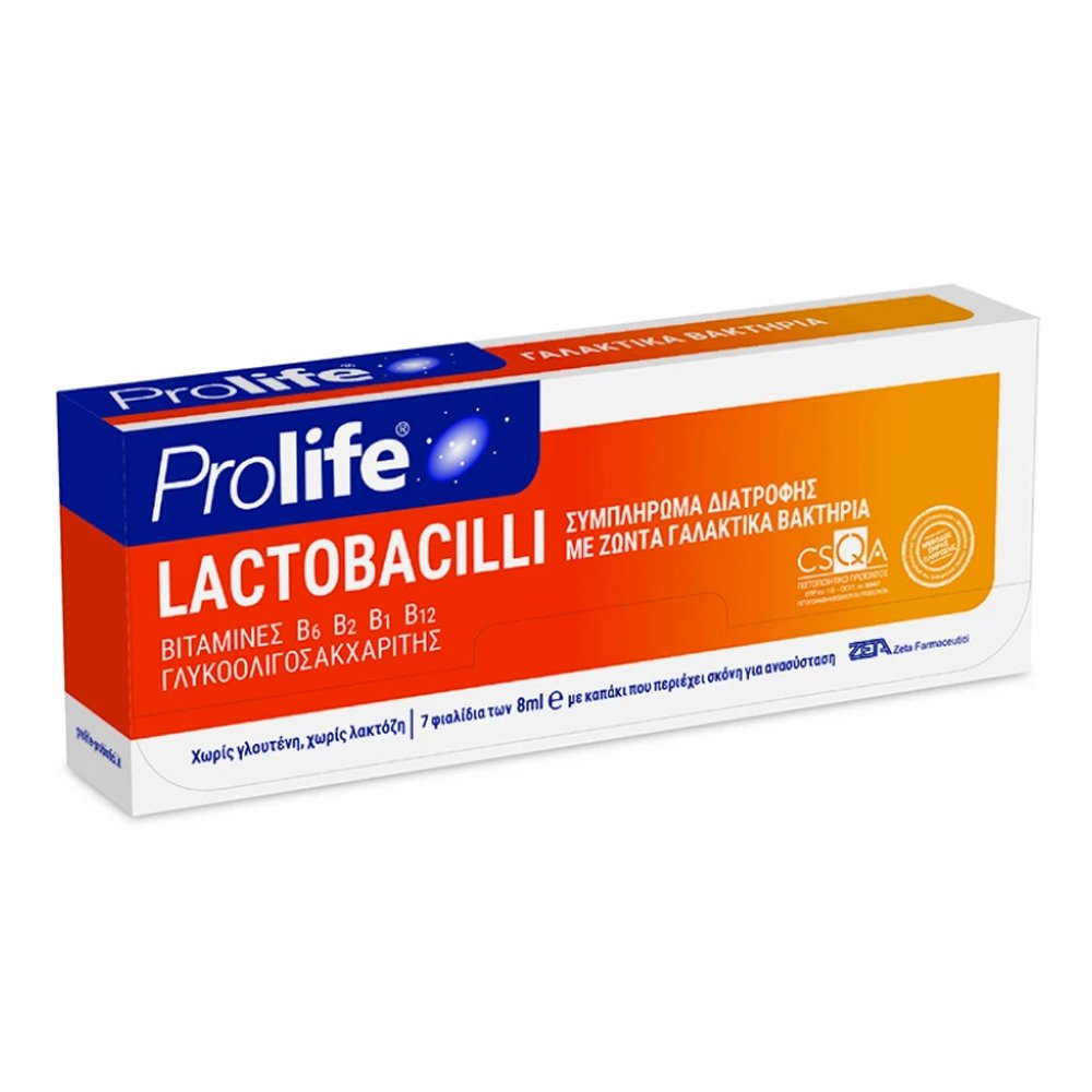 Prolife Lactobacilli Ισορροπία Εντερικής Μικροχλωρίδας, 7φιαλίδια