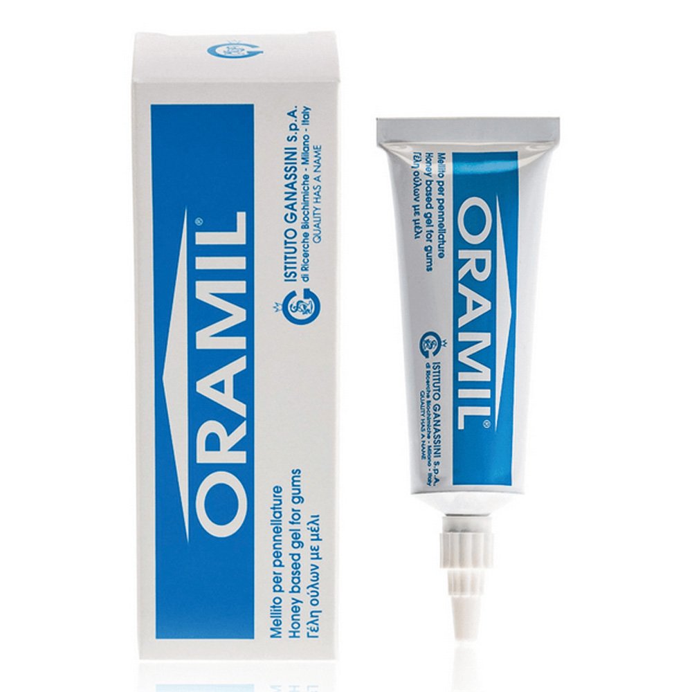 Oramil Γελη Ουλων με Μελι για Προστασία της Στοματικής Κοιλότητας, 30ml