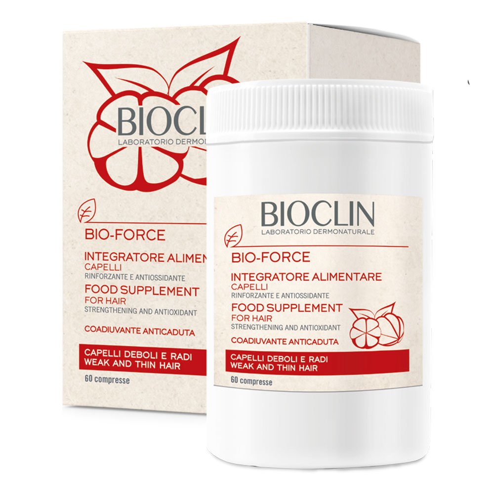Bioclin Bio-Force Συμπλήρωμα Διατροφής για Υγιή Μαλλιά, 60tabs