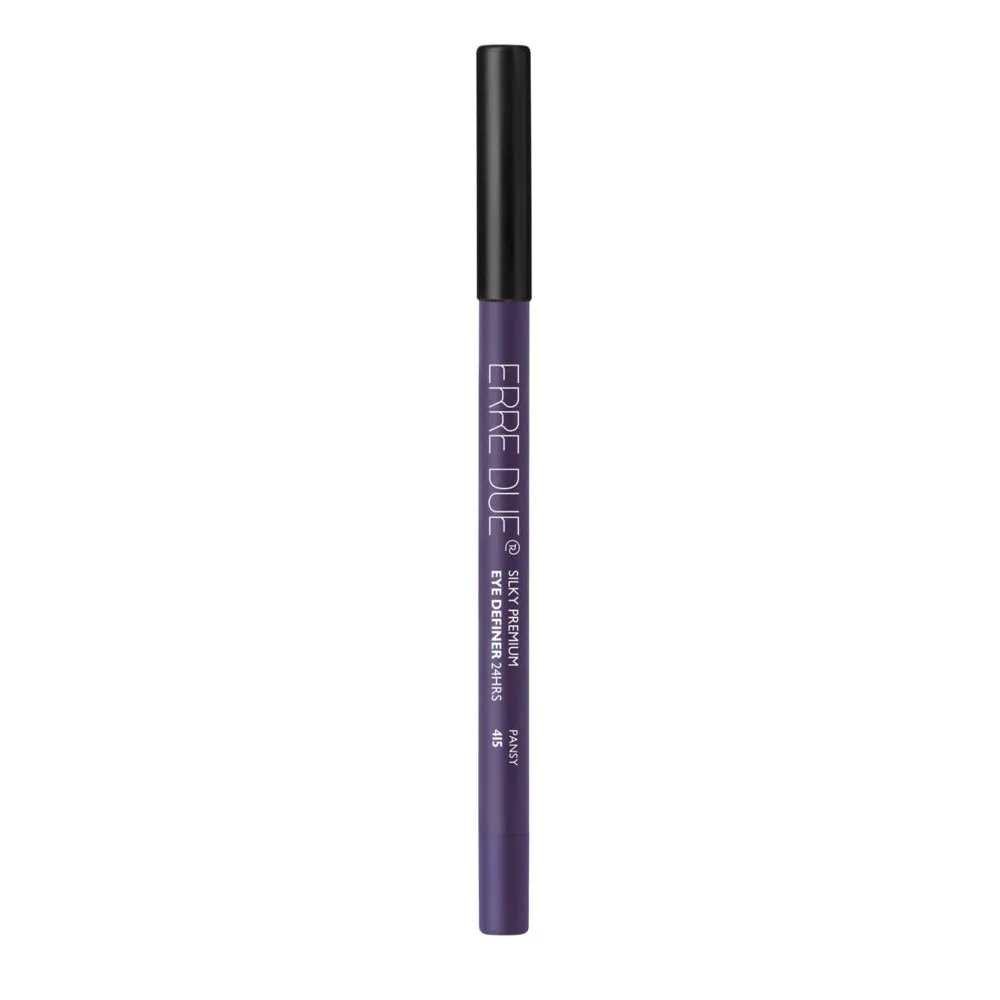 Erre Due Silky Premium Eye Definer 24hrs Μολύβι Ματιών 415 Pansy, 1.2gr Erre Due Silky Premium Eye Definer 24hrs Μολύβι Ματιών 415 Pansy, 1.2gr