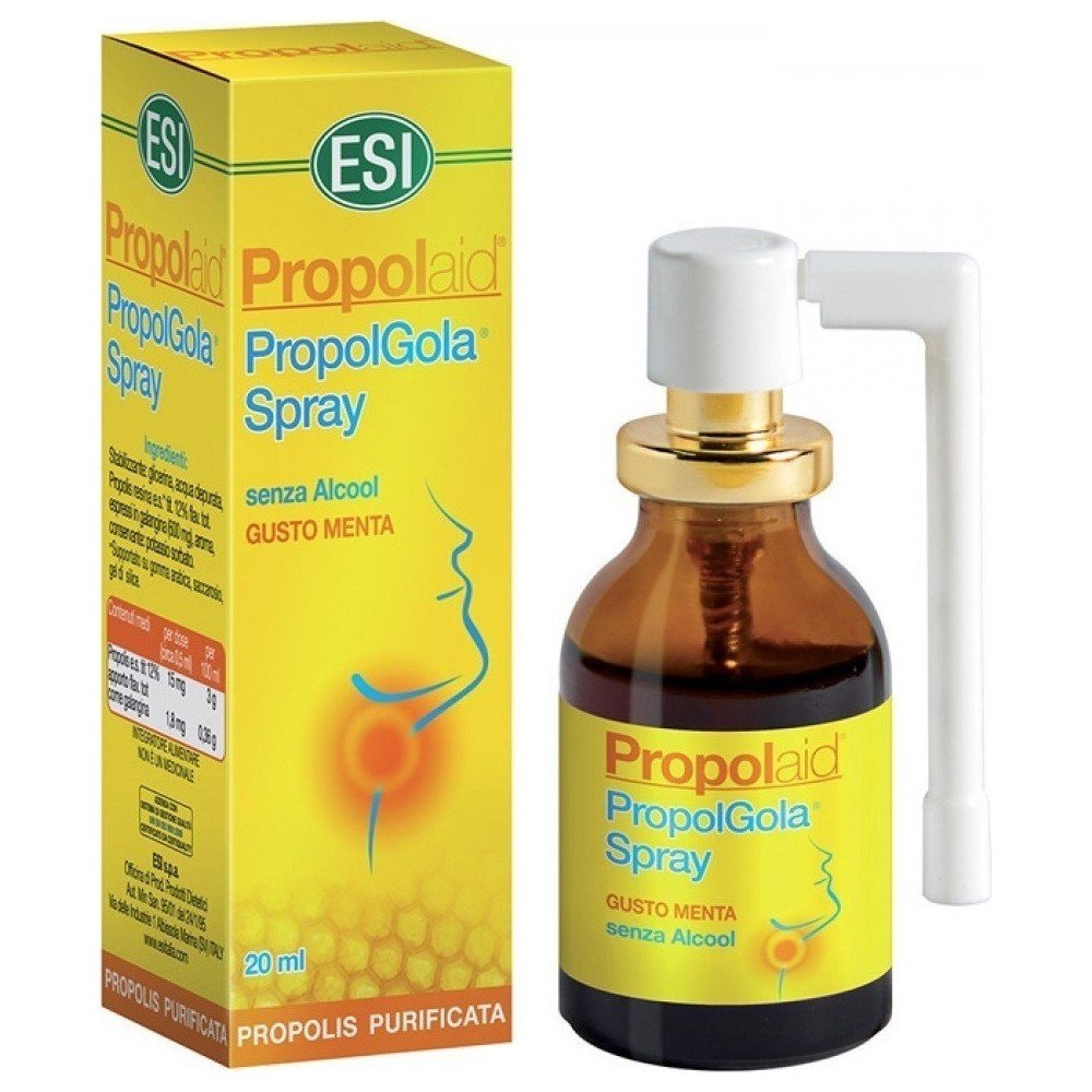 ESI Propolaid Gola Spray Στοματικό Σπρέι για Πονόλαιμο και Βήχα 20ml