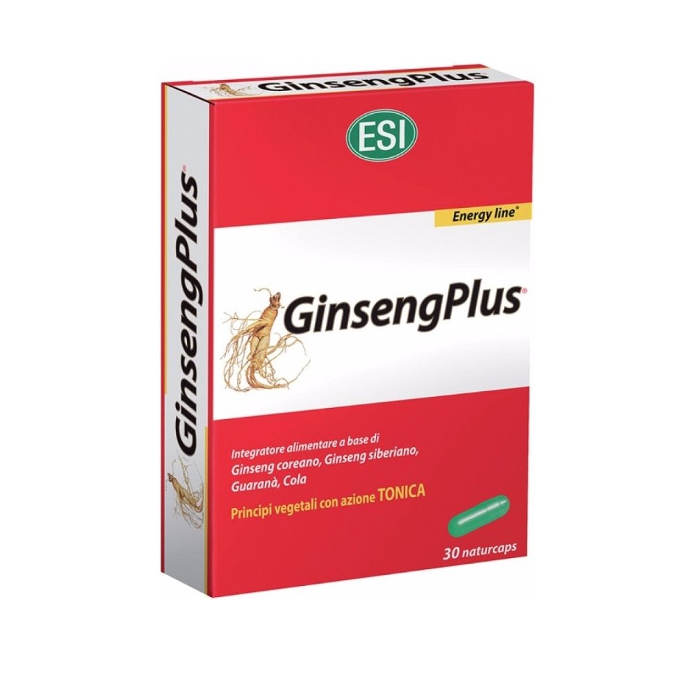 Esi Ginseng Plus Rapid Energy Συμπλήρωμα Διατροφής για Άμεση Τόνωση & Ενέργεια, 30veg.caps