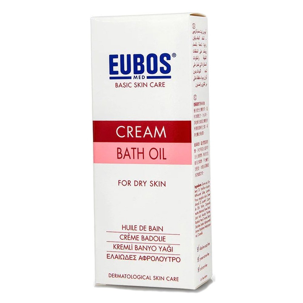 Eubos Cream Bath Oil Ελαιώδες Αφρόλουτρο για τον Απαλό, Βαθύ Καθαρισμό & την Περιποίηση του Ξηρού Δέρματος, 200ml