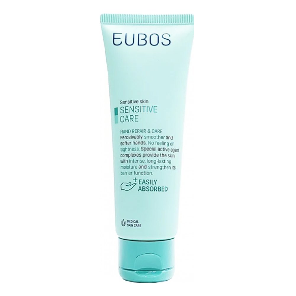 Eubos Sensitive Hand Repair & Care Cream, Ενυδατική & Αναπλαστική Κρέμα Χεριών, 25ml