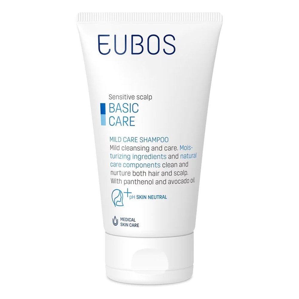 Eubos Mild Shampoo for Daily Care Απαλό Σαμπουάν για Καθημερινή Χρήση, 150ml
