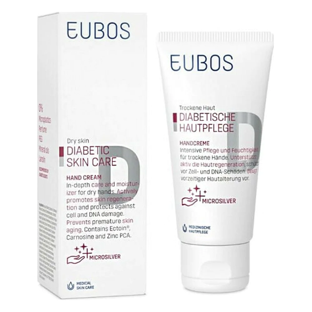 EUBOS Diabetic Skin Care Hand Cream Κρέμα Χεριών για Ξηρό Δέρμα 50ml EUBOS Diabetic Skin Care Hand Cream Κρέμα Χεριών για Ξηρό Δέρμα 50ml