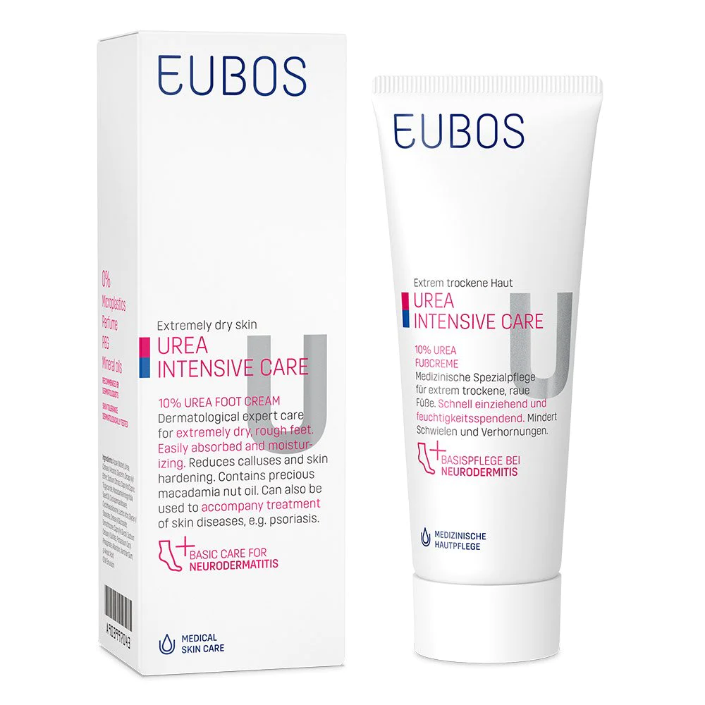 Eubos Urea 10% Foot Cream Κρέμα Ποδιών με Ουρία, 100ml Eubos Urea 10% Foot Cream Κρέμα Ποδιών με Ουρία, 100ml