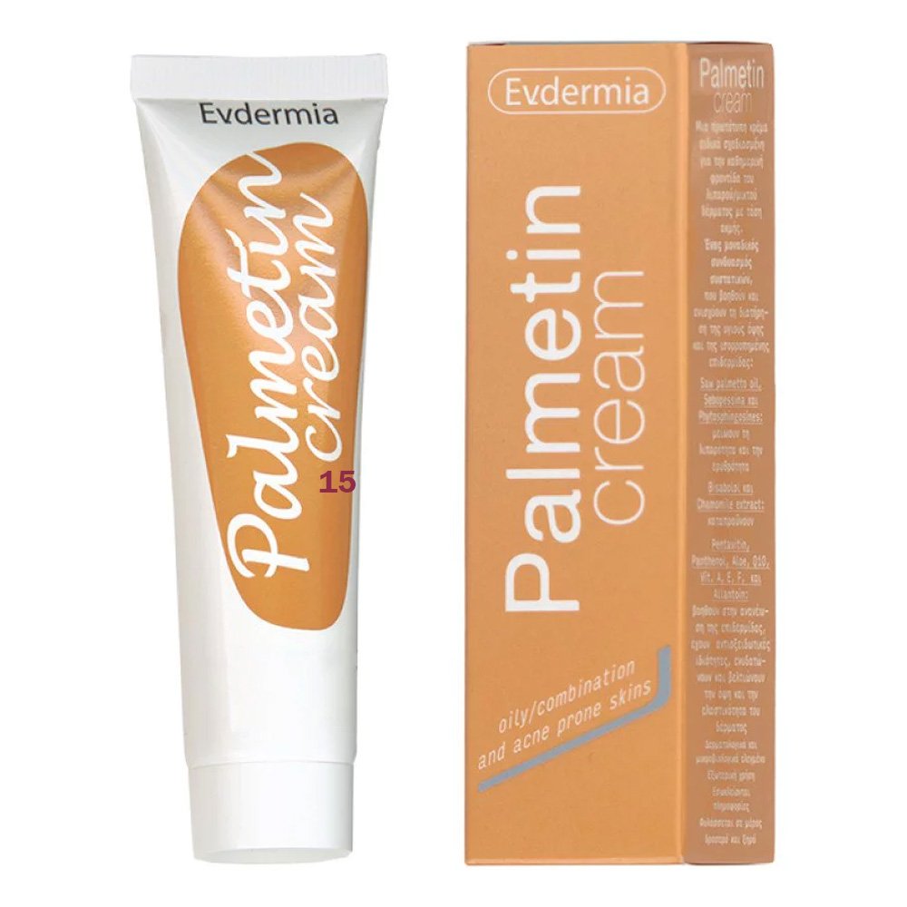 Evdermia Palmetin Cream Κρέμα Καθημερινής Φροντίδας, 40ml