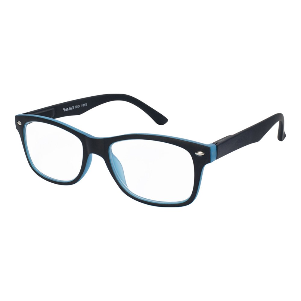 Eyelead Γυαλιά Οράσεως Πρεσβυωπίας E191 Μαύρο-Μπλε Κοκκάλινο, +2.25