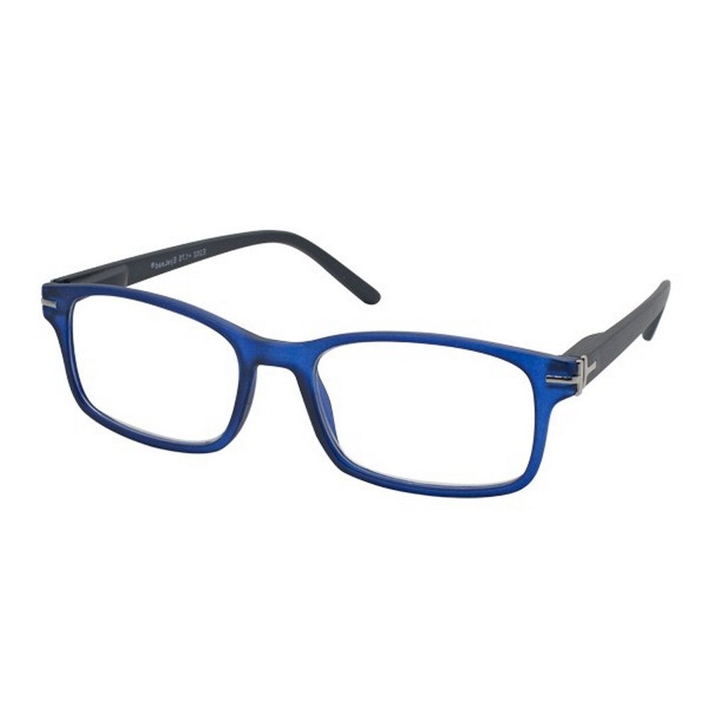 Eyelead Γυαλιά Οράσεως Πρεσβυωπίας E202 Κοκκάλινο Μπλε με Μαύρους Βραχίονες, +4.00