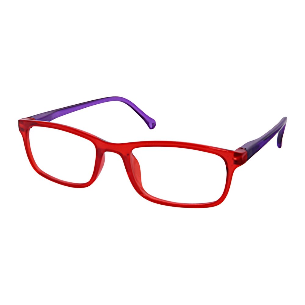 Eyelead Γυαλιά Οράσεως Πρεσβυωπίας E215 Κόκκινα με Μωβ Βραχίονες, +3.50