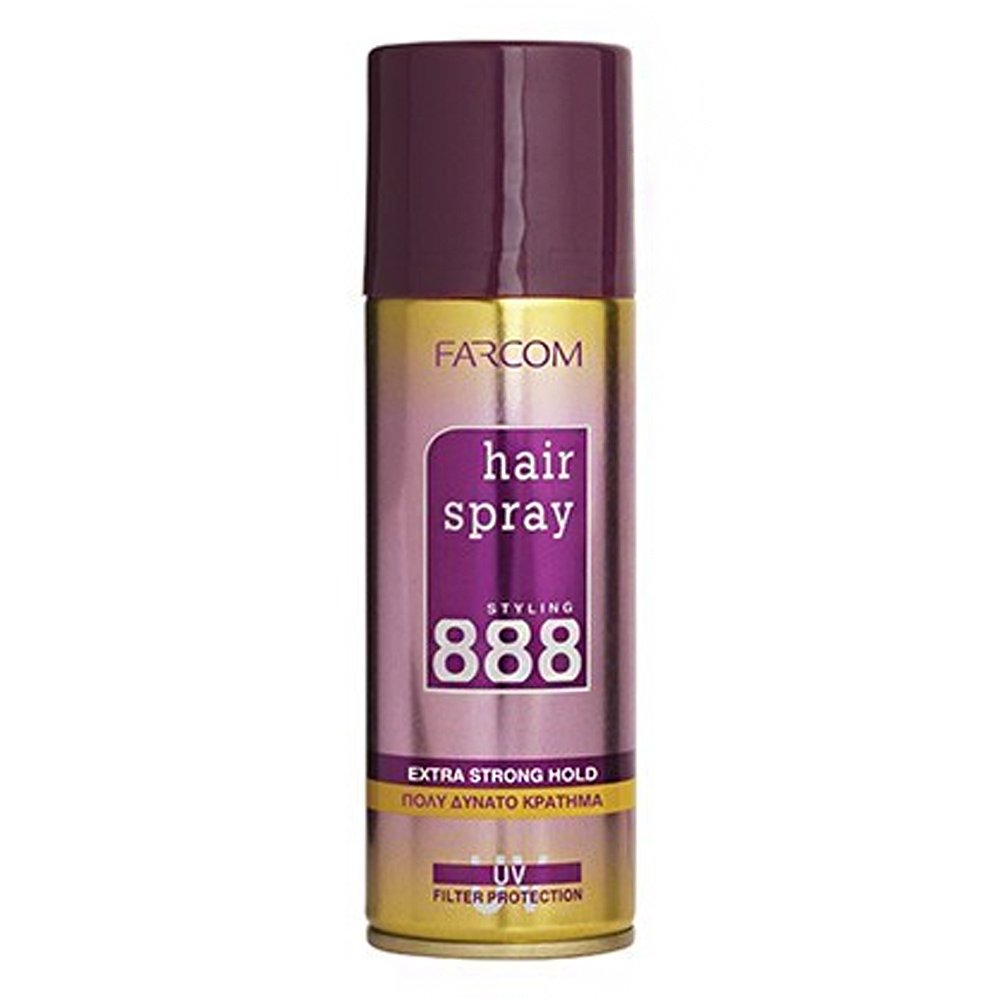Farcom Hair Spray Styling 888 Extra Strong, 200ml