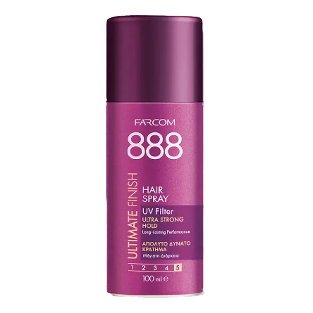 Farcom Hair Spray Styling 888 Extra Strong, 200ml Farcom Hair Spray Styling 888 Extra Strong, 200ml
