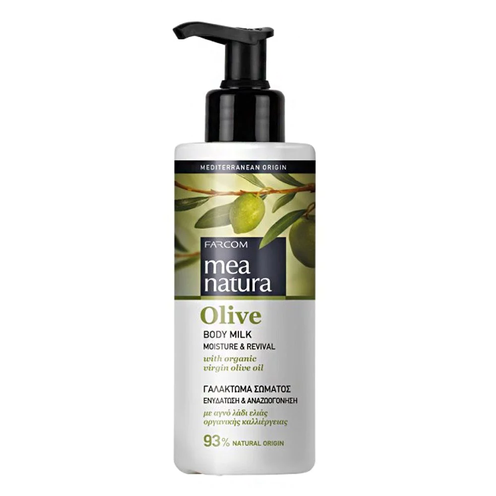 Farcom Mea Natura Olive Γαλάκτωμα Σώματος για Ενυδάτωση & Αναζωογόνηση, 250ml Farcom Mea Natura Olive Γαλάκτωμα Σώματος για Ενυδάτωση & Αναζωογόνηση, 250ml