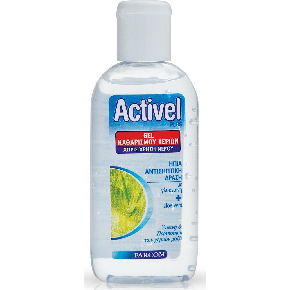 Activel Plus Gel 80ml 70% Αλκοόλη Αντισηπτικά Χεριών
