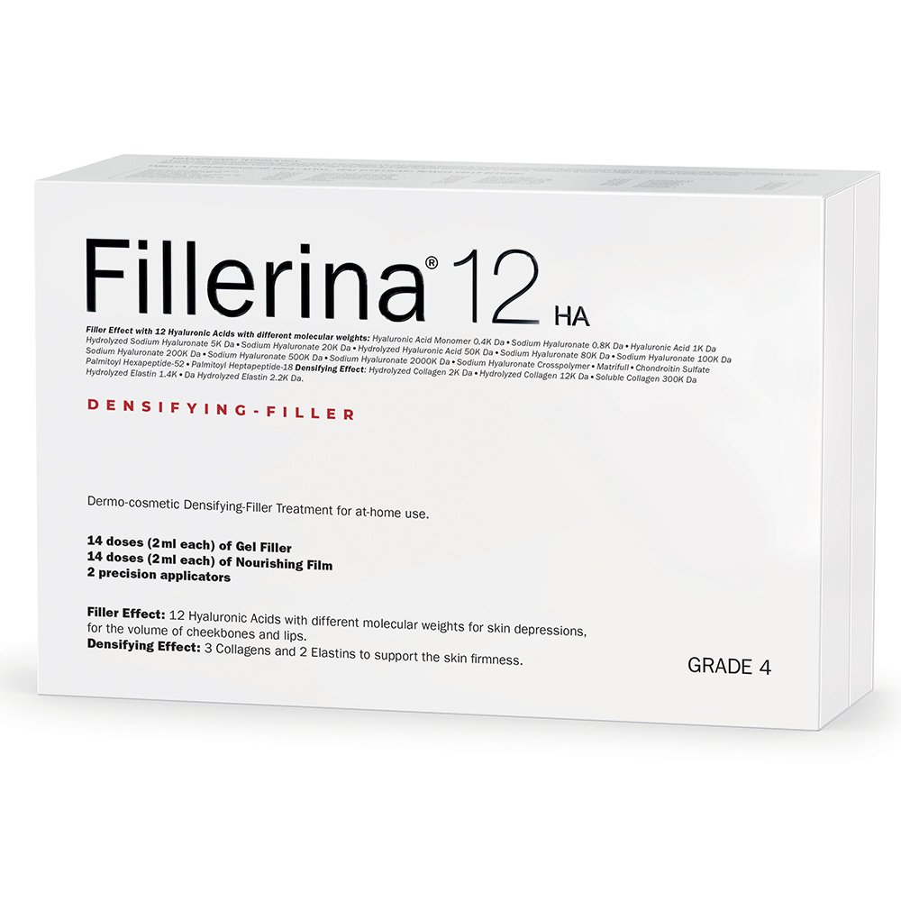 Fillerina 12HA Densifying Filler Face Treatment Αγωγή Εντατικής Αναπλήρωσης του Όγκου & Γεμίσματος των Ρυτίδων Grade 4, 60ml