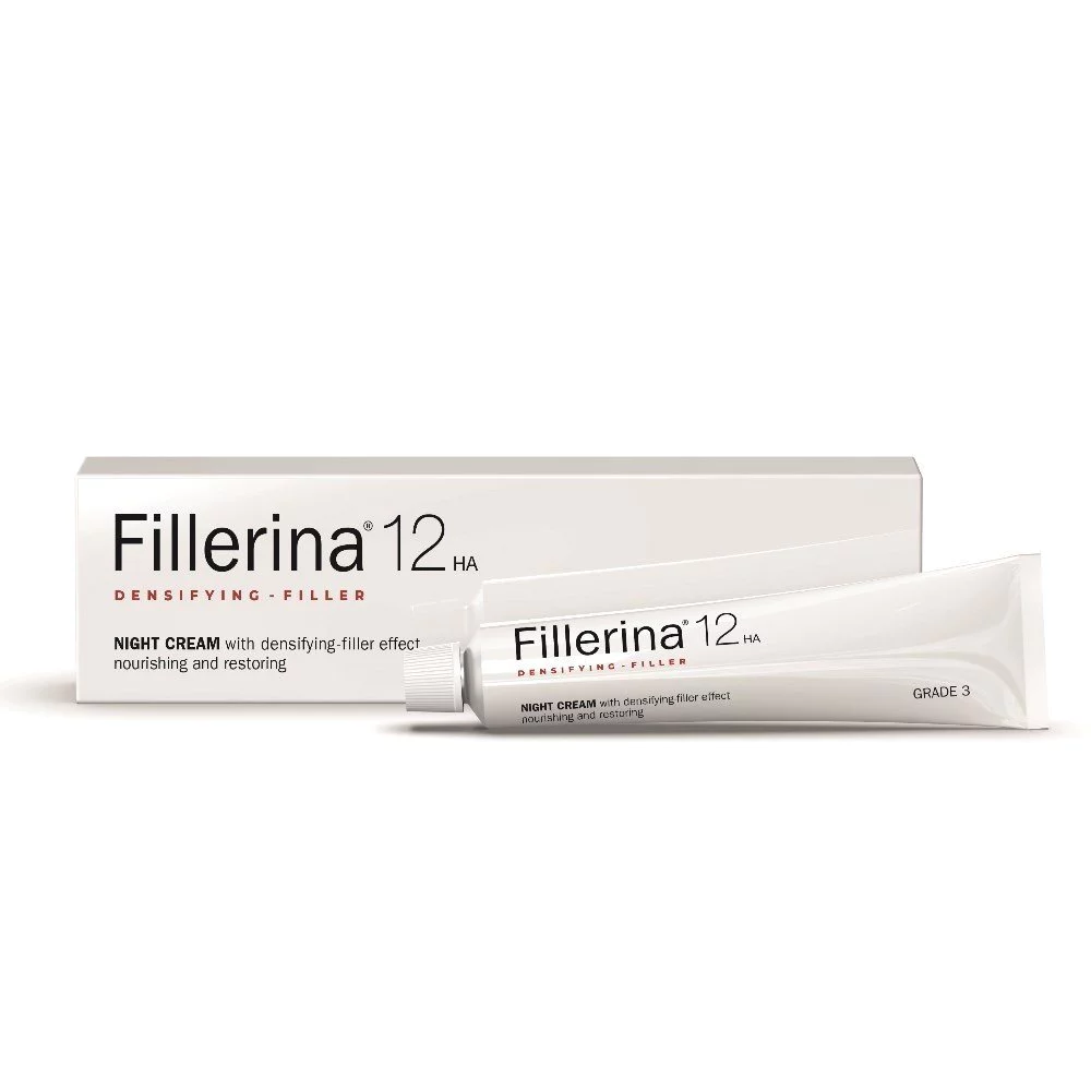 Fillerina 12HA Densifying Filler Night Cream Grade 3 Κρέμα Νυκτός Αναπλήρωσης Όγκου και Γεμίσματος Στάδιο 3, 50ml Fillerina 12HA Densifying Filler Night Cream Grade 3 Κρέμα Νυκτός Αναπλήρωσης Όγκου και Γεμίσματος Στάδιο 3, 50ml