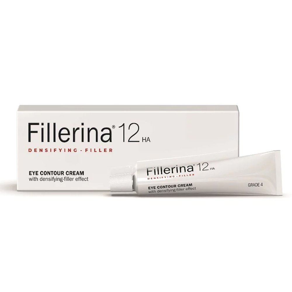 Fillerina 12HA Densifying Filler Eye Cream Grade 4 Κρέμα Ματιών Γεμίσματος των Ρυτίδων, 15ml