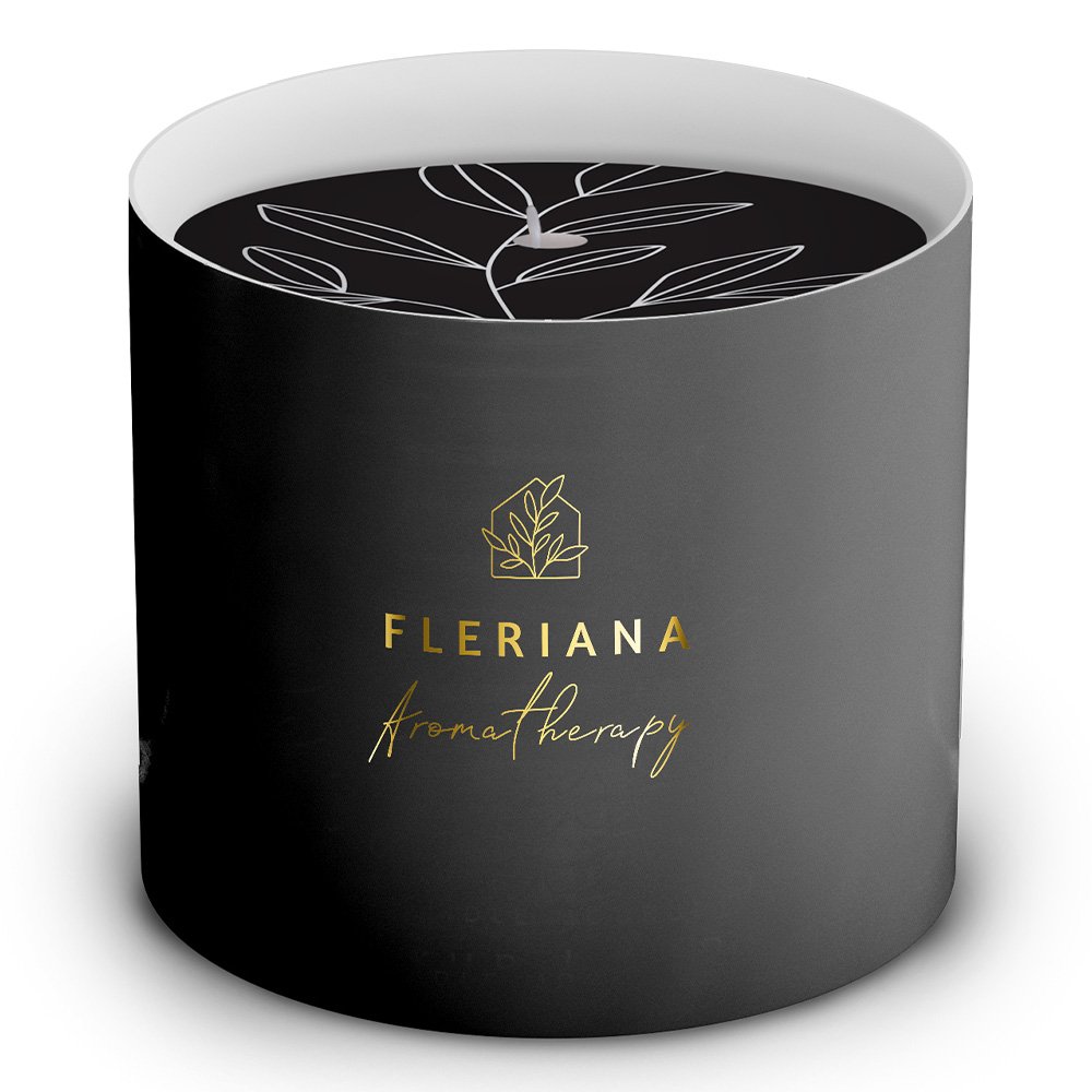 Fleriana Aroma Calm & Peace Natural Αρωματικό Κερί Χώρου, 235ml