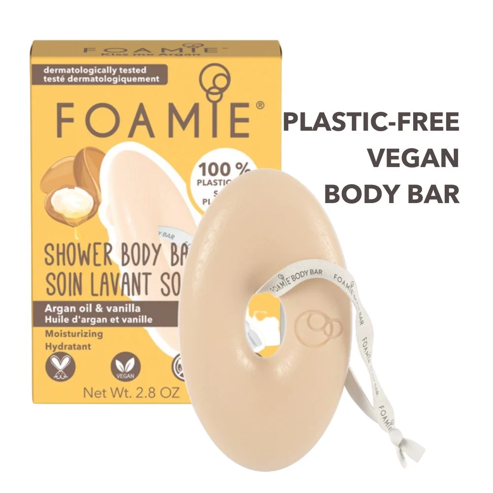 Foamie Body Bar Kiss me Argan Μπάρα Καθαρισμού Σώματος, 80gr
