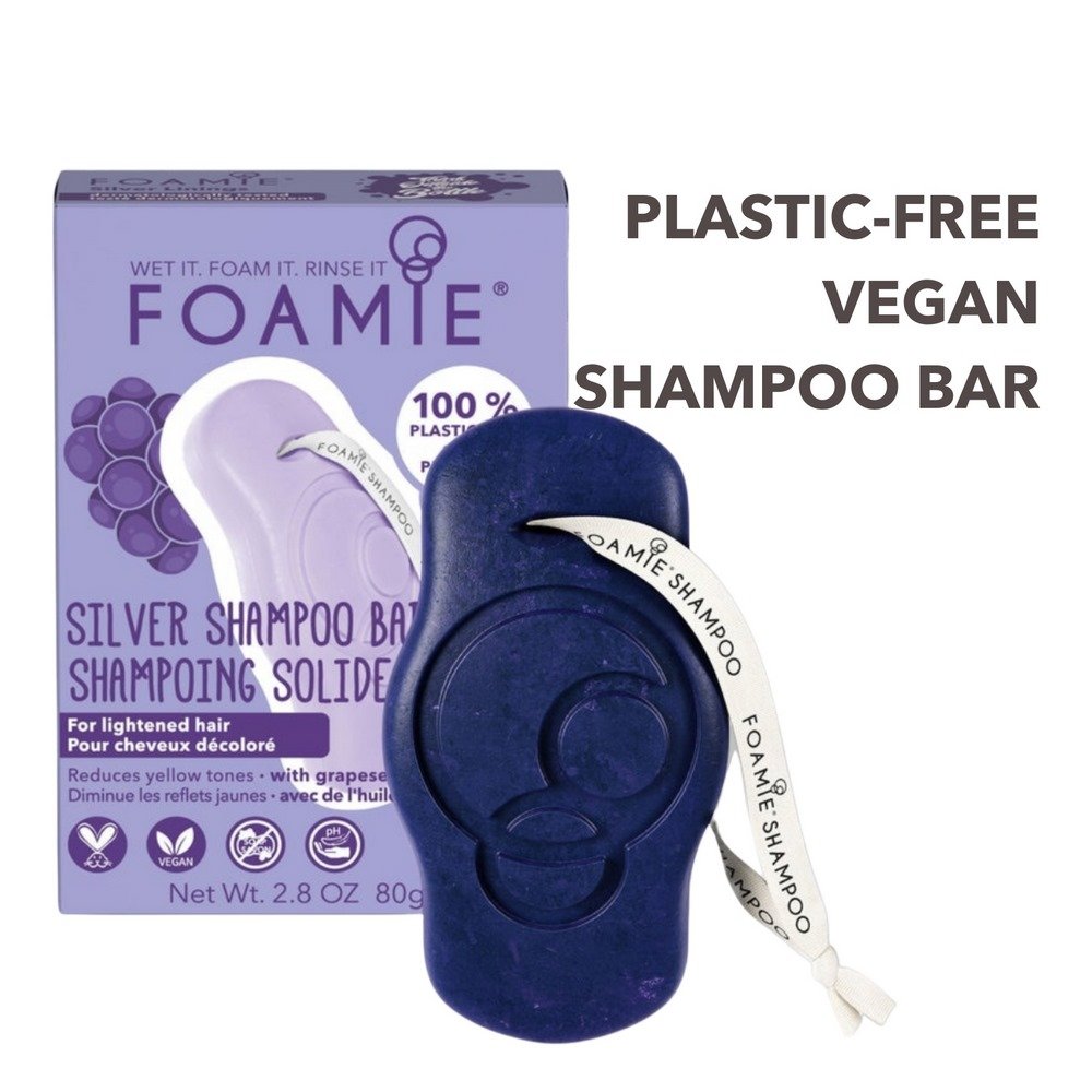 Foamie Silver Linings Shampoo Bar για Ξανθά Μαλλιά, 80gr