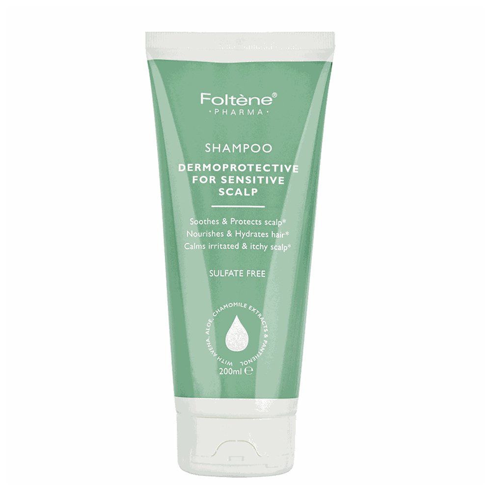 Foltene Dermoprotective For Sensitive Scalp Shampoo - Σαμπουάν για Ευαίσθητο Τριχωτό, 200ml