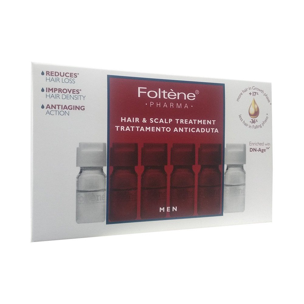 Foltene Hair & Scalp Treatment Men - Θεραπεία Κατά της Ανδρικής Τριχόπτωσης, 12 x 6ml