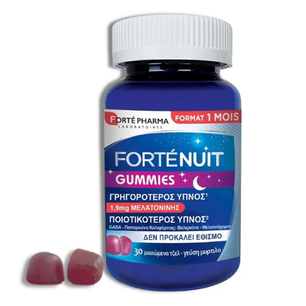 Forte Pharma Forte Nuit, 30 Ζελεδάκια