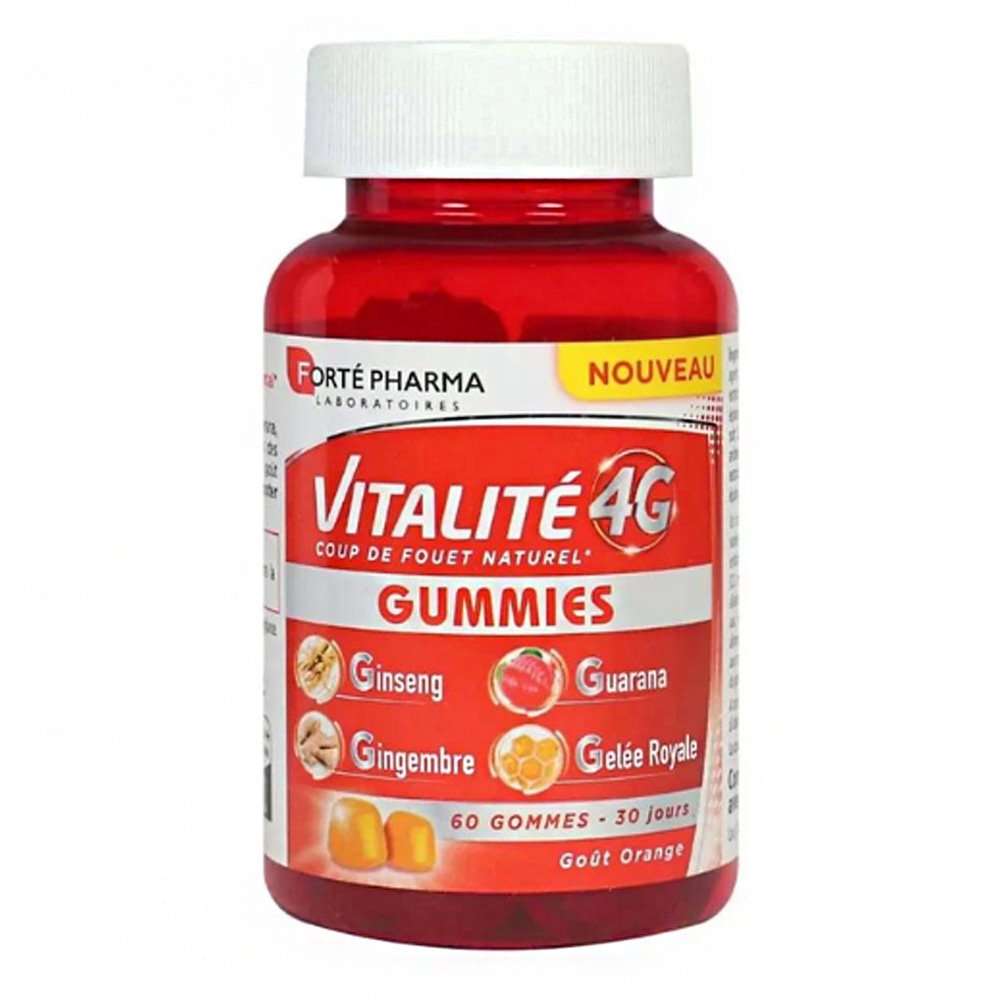Forte Pharma Vitalite 4G για Φυσική Ενέργεια, 60 Ζελεδάκια