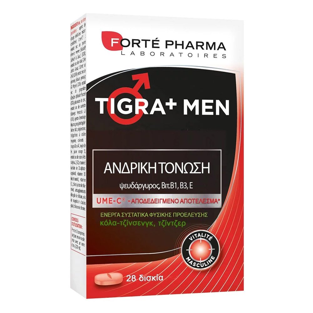 Forte Pharma Tigra+Men Ανδρική Τόνωση, 28 tabs