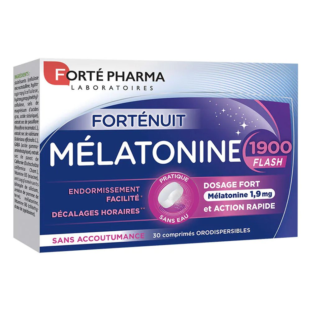 Forte Pharma Μελατονίνη 1900 Flash, 30 δισκία