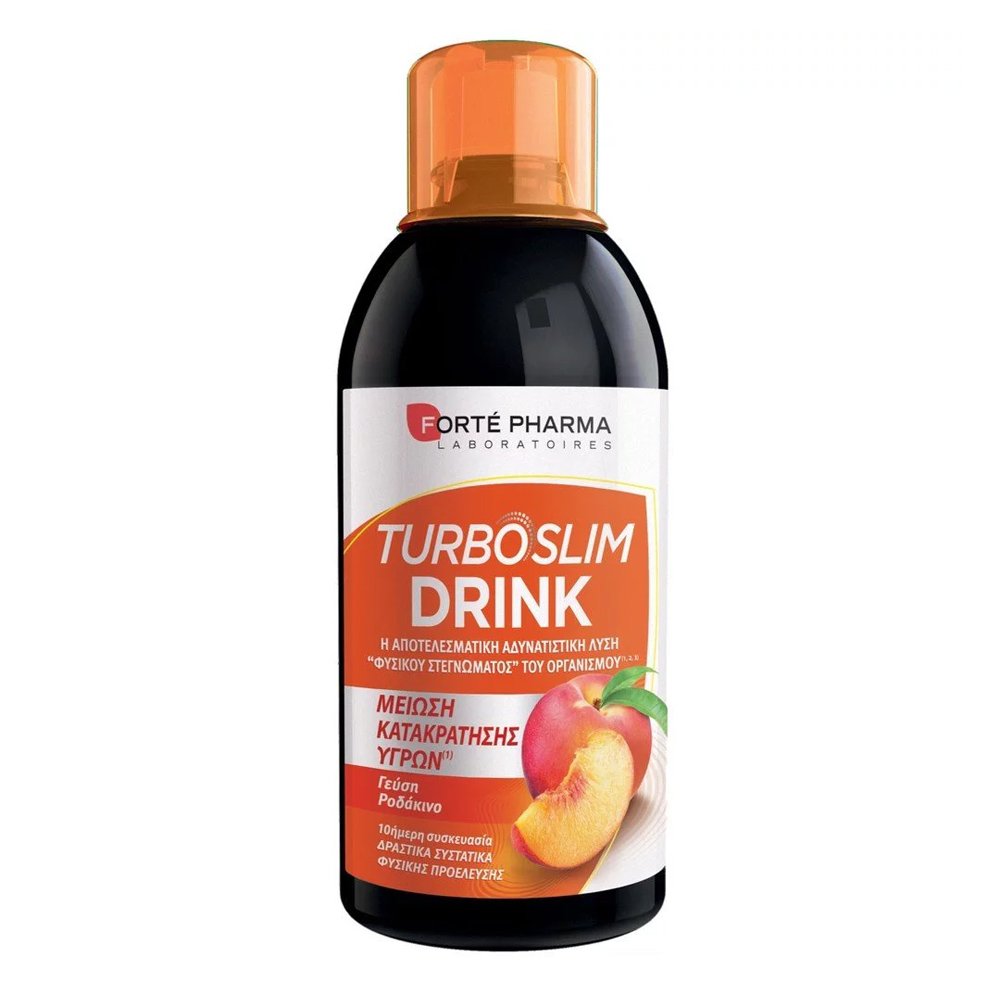 Forte Pharma Turboslim Drink Γεύση Ροδάκινο, 500ml