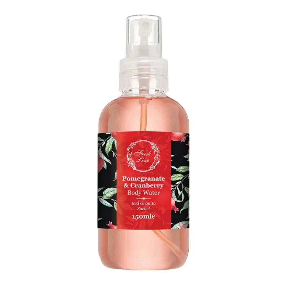 Fresh Line Body Water Ρόδι & Κράνμπερι, 150ml Fresh Line Body Water Ρόδι & Κράνμπερι, 150ml