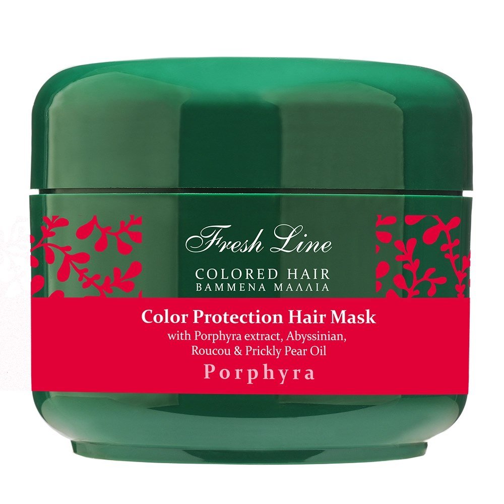 Fresh Line Πορφύρα Μάσκα Προστασίας Χρώματος για Βαμμένα Μαλλιά, 200ml