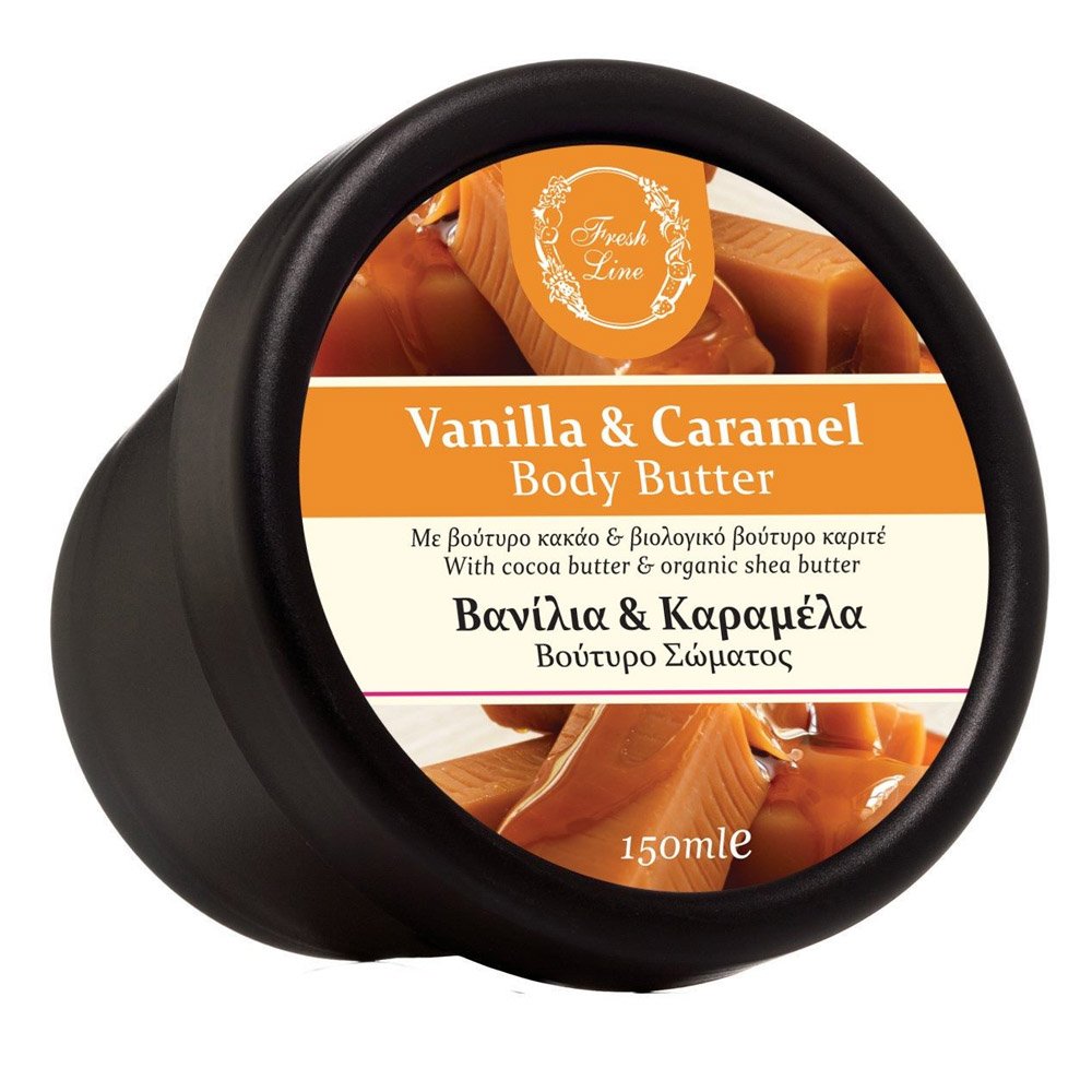 Fresh Line Vanilla Caramel Βούτυρο Σώματος, 150ml
