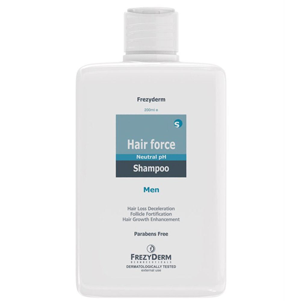 Frezyderm Hair Force Shampoo Men Τριχοτονωτικό Σαμπουάν για την Ανδρική Τριχόπτωση, 200ml
