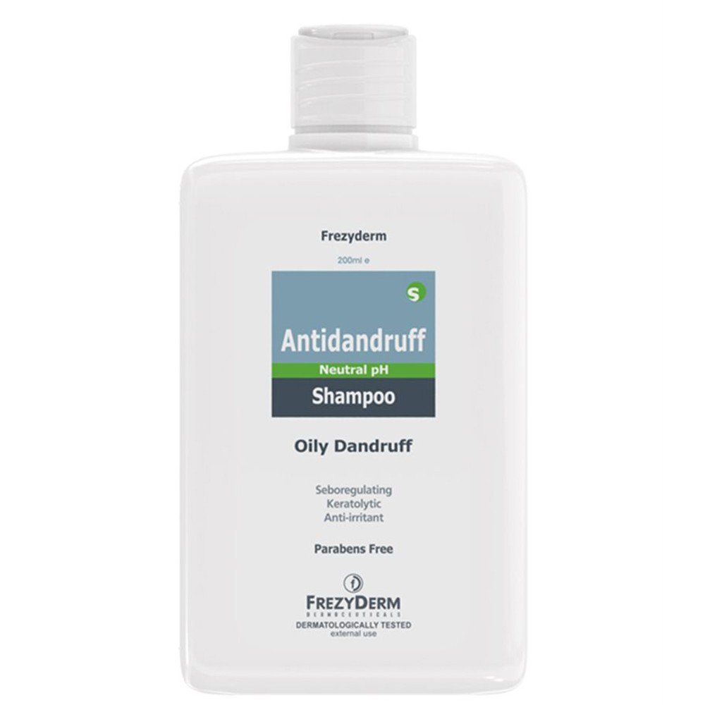 Frezyderm Antidandruff Shampoo Σαμπουάν κατά της Λιπαρής Πιτυρίδας, 200ml
