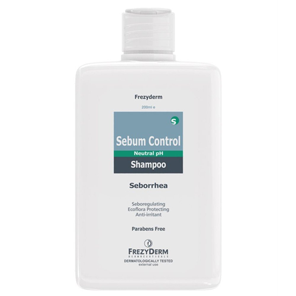 Frezyderm Sebum Control Shampoo Σαμπουάν κατά της Σμηγματορροϊκή Δερματίτιδα & της Λιπαρότητας, 200ml