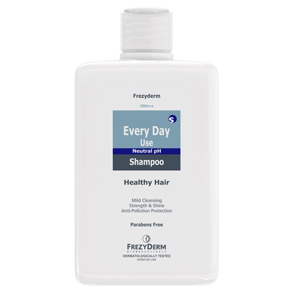Frezyderm Every Day Shampoo Απαλό Σαμπουάν Καθημερινού Καθαρισμού, 200ml