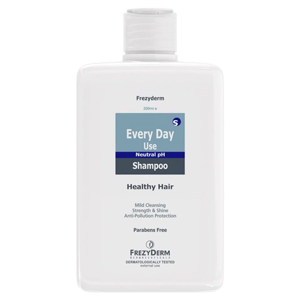 Frezyderm Every Day Shampoo Απαλό Σαμπουάν Καθημερινού Καθαρισμού, 200ml Frezyderm Every Day Shampoo Απαλό Σαμπουάν Καθημερινού Καθαρισμού, 200ml