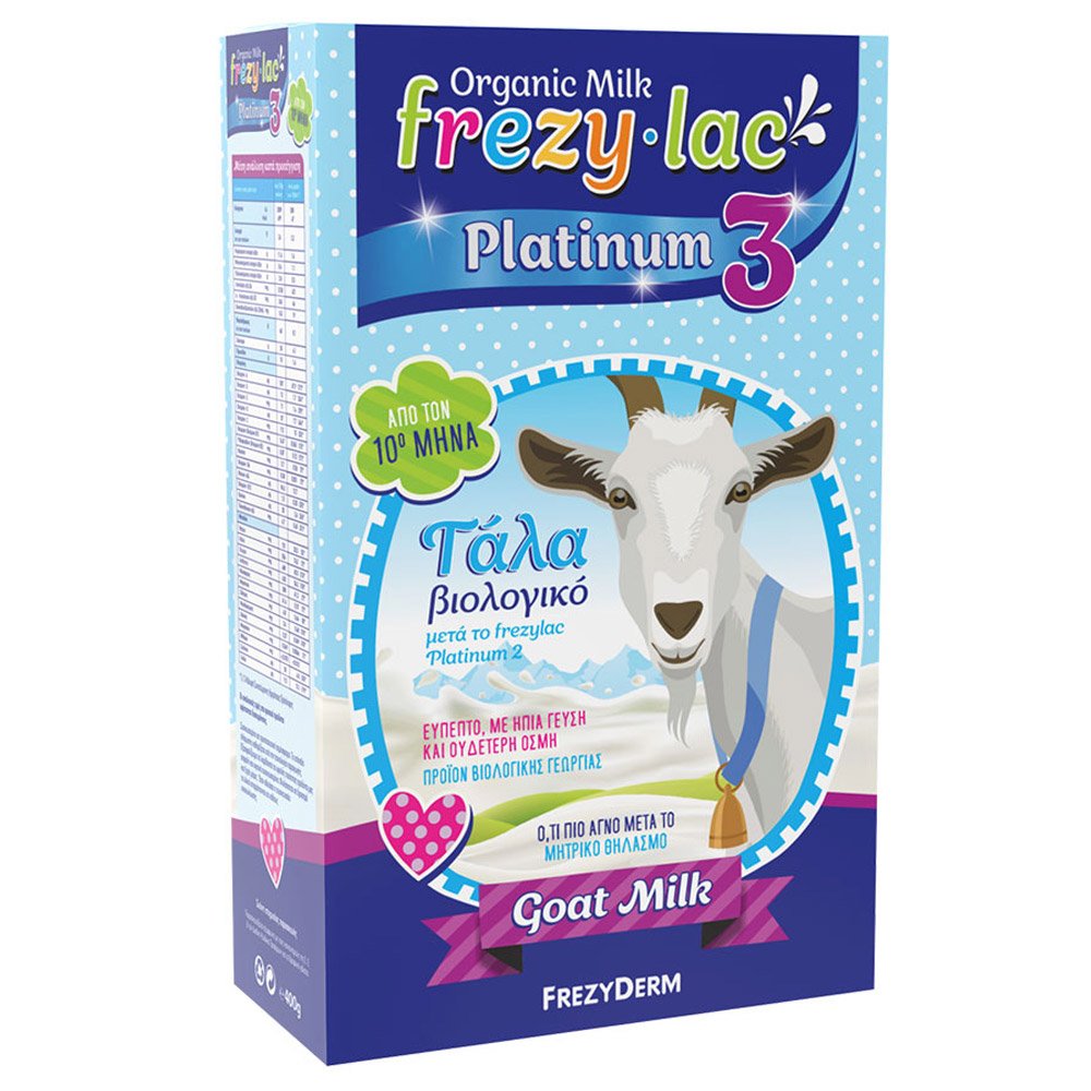 Frezyderm Frezylac Platinum 3 Βιολογικό Κατσικίσιο Γάλα για Βρέφη από 10μηνών, 400g