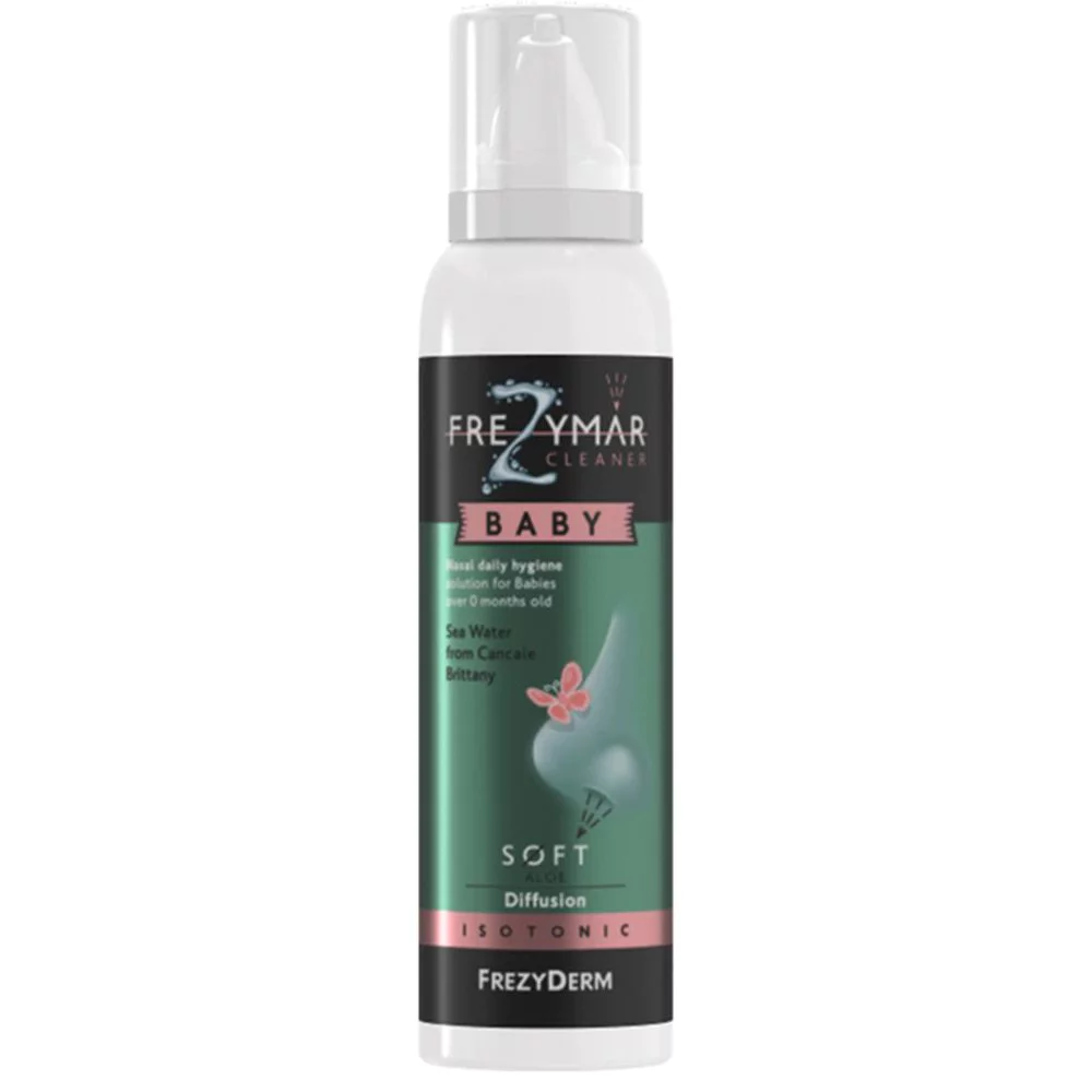 Frezyderm Frezymar Cleaner Isotonic Aloe Soft Ρινικό Διάλυμα Καθημερινής Υγιεινής Για Βρέφη Από 0 Μηνών Θαλασινό Νερό, 120ml Frezyderm Frezymar Cleaner Isotonic Aloe Soft Ρινικό Διάλυμα Καθημερινής Υγιεινής Για Βρέφη Από 0 Μηνών Θαλασινό Νερό, 120ml