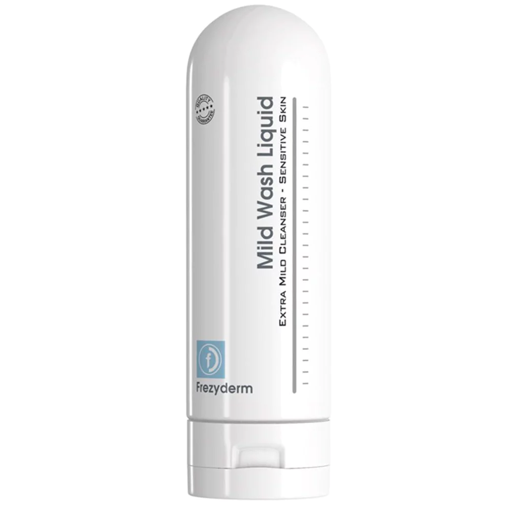 Frezyderm Mild Wash Liquid Απαλό Υγρό Καθαρισμού για Kανονικές & Eυαίσθητες Eπιδερμίδες, 200ml Frezyderm Mild Wash Liquid Απαλό Υγρό Καθαρισμού για Kανονικές & Eυαίσθητες Eπιδερμίδες, 200ml