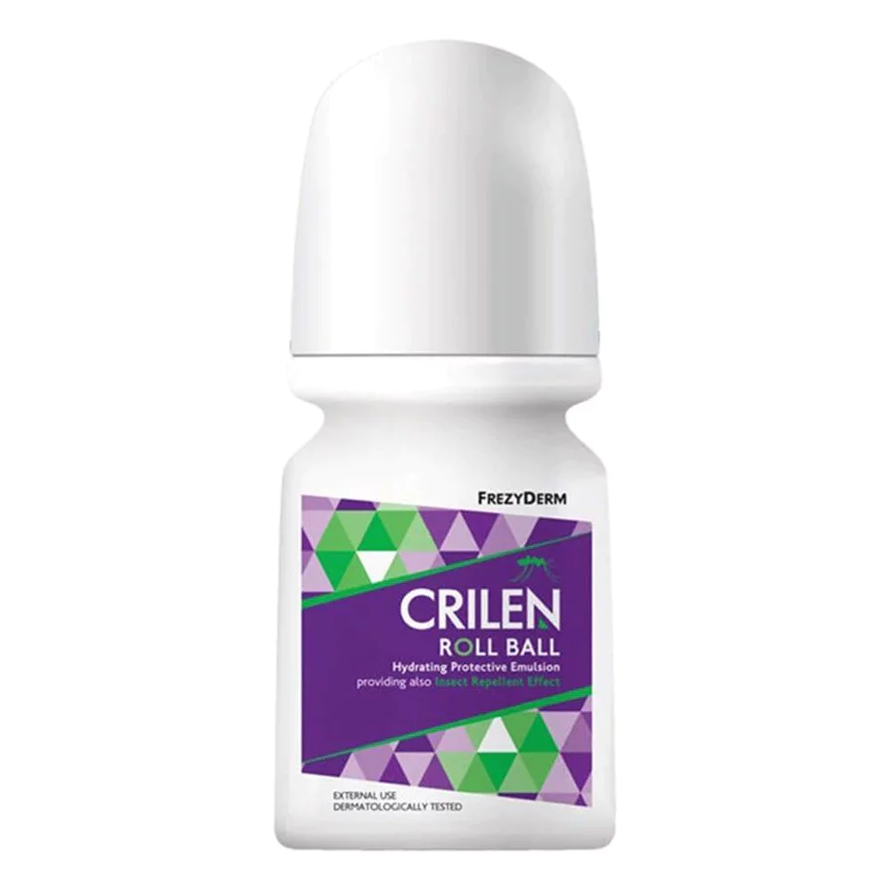 Frezyderm Crilen Roll Ball Αντικουνουπικό Εντομοαπωθητικό Γαλάκτωμα, 50ml Frezyderm Crilen Roll Ball Αντικουνουπικό Εντομοαπωθητικό Γαλάκτωμα, 50ml