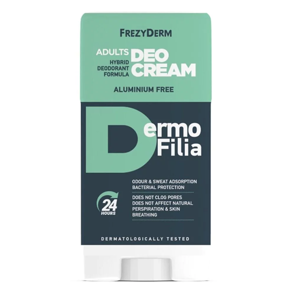 Frezyderm Dermofilia Adults Αποσμητικό 24h σε Κρέμα Χωρίς Αλουμίνιο, 40ml Frezyderm Dermofilia Adults Αποσμητικό 24h σε Κρέμα Χωρίς Αλουμίνιο, 40ml